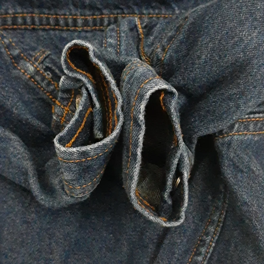 Tommy Hilfiger Snap Up Denim Jean Jacket 18-24 months VTG 1990s